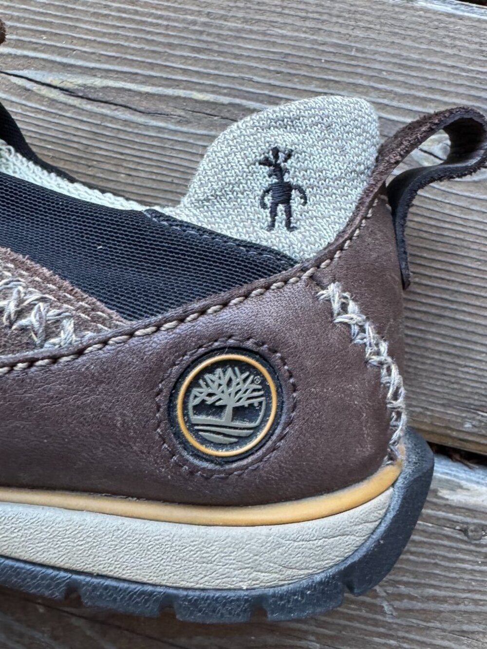 Timberland SmartWool Power Lounger Brown Suede Loafer Slip On in Men's 10 - Picture 15 of 16